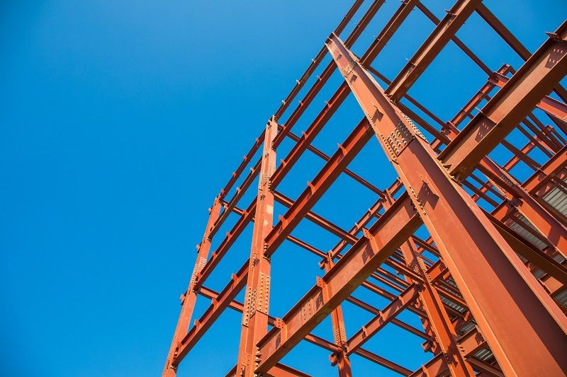 How hot-rolled steel makes I-Beams resilient?-image