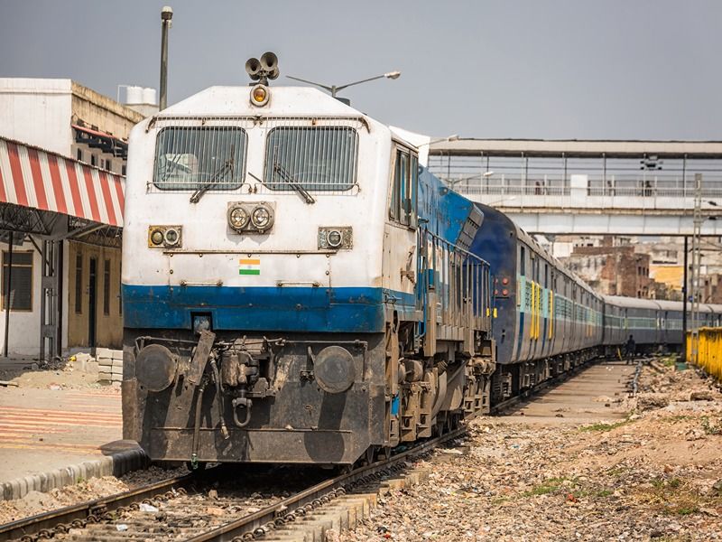 How does steel in rail infrastructure enhance the strength of tracks and stations?-image