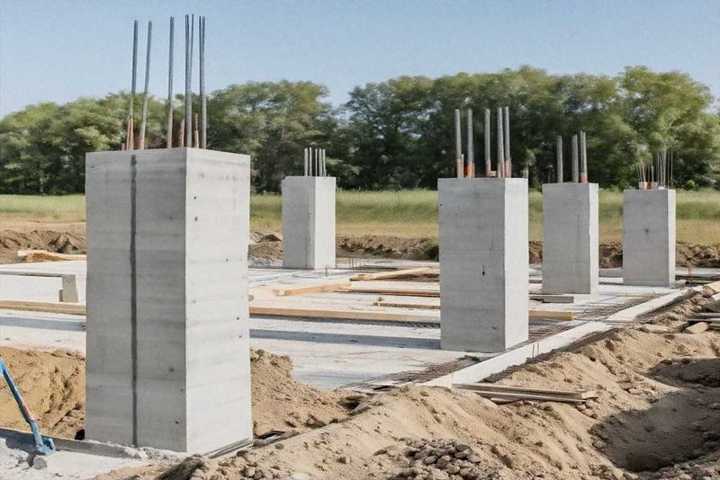 What is slab, beam, column, and footing construction?-image