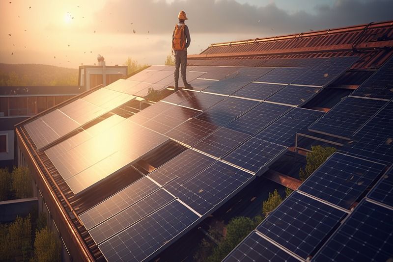 Why are solar panels a popular choice for investment? -image