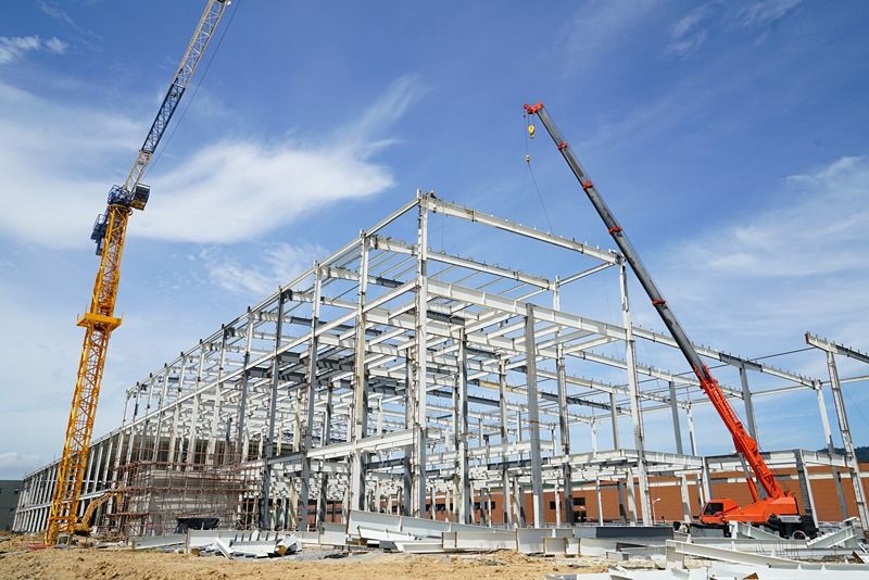 Pre-engineered steel building systems vs conventional buildings-image