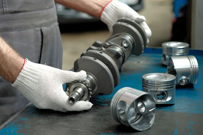 What is the importance of proper heat treatment in steel crankshaft manufacturing?-image