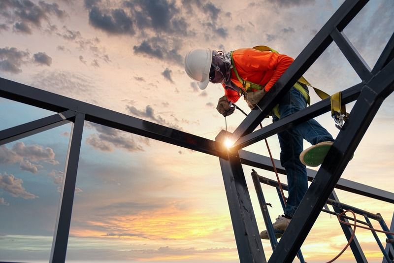 Steel fabrication for infrastructure-image